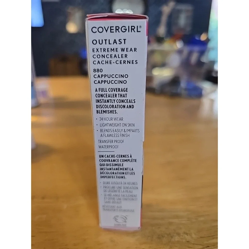 Covergirl Outlast Extreme Wear Concealer, # 880 Cappuccino